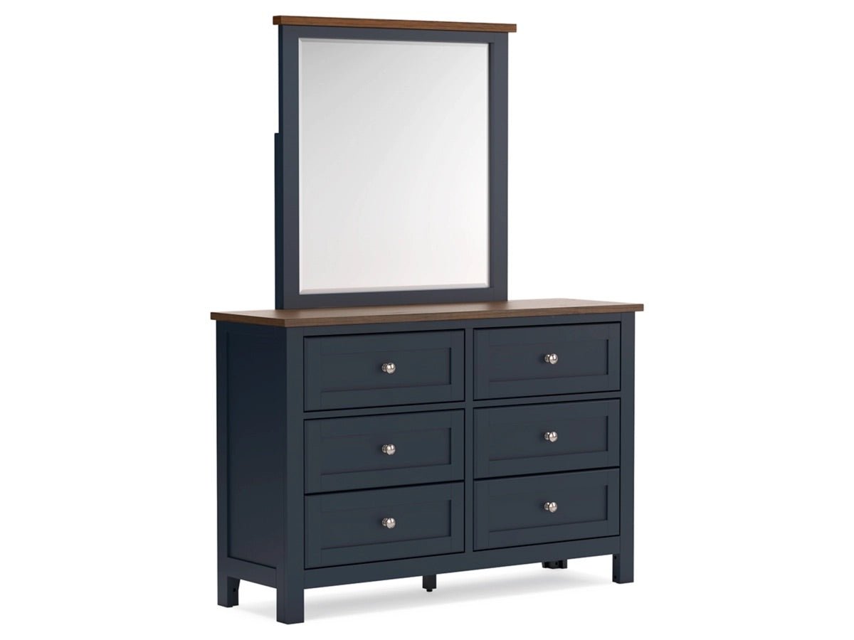 Landocken Panel Bed & Dresser & Mirror & Nightstand - Image 8