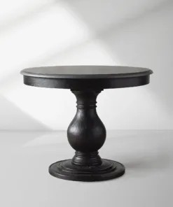 Luca Natural Stone Top Dining Table With Pine Base