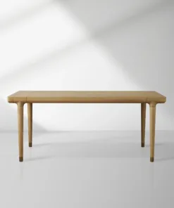 Eletta European White Oak Extensions Dining Table