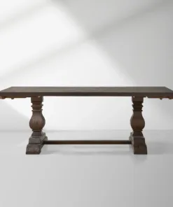 Kensington Dual Extensions Dining Table with Solid Pine Base