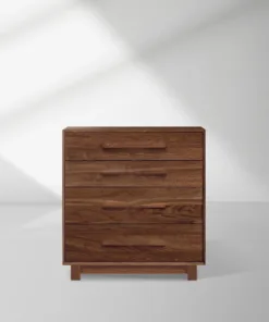 Sloane 4 Four Drawer Nightstands Wood Bedroom Cabinet