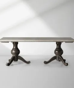 Girardi Bell'Arte Hand-Painted Dining Table Includes Two 20" Extensions