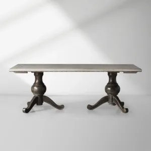 Girardi Bell'Arte Hand-Painted Dining Table Includes Two 20" Extensions