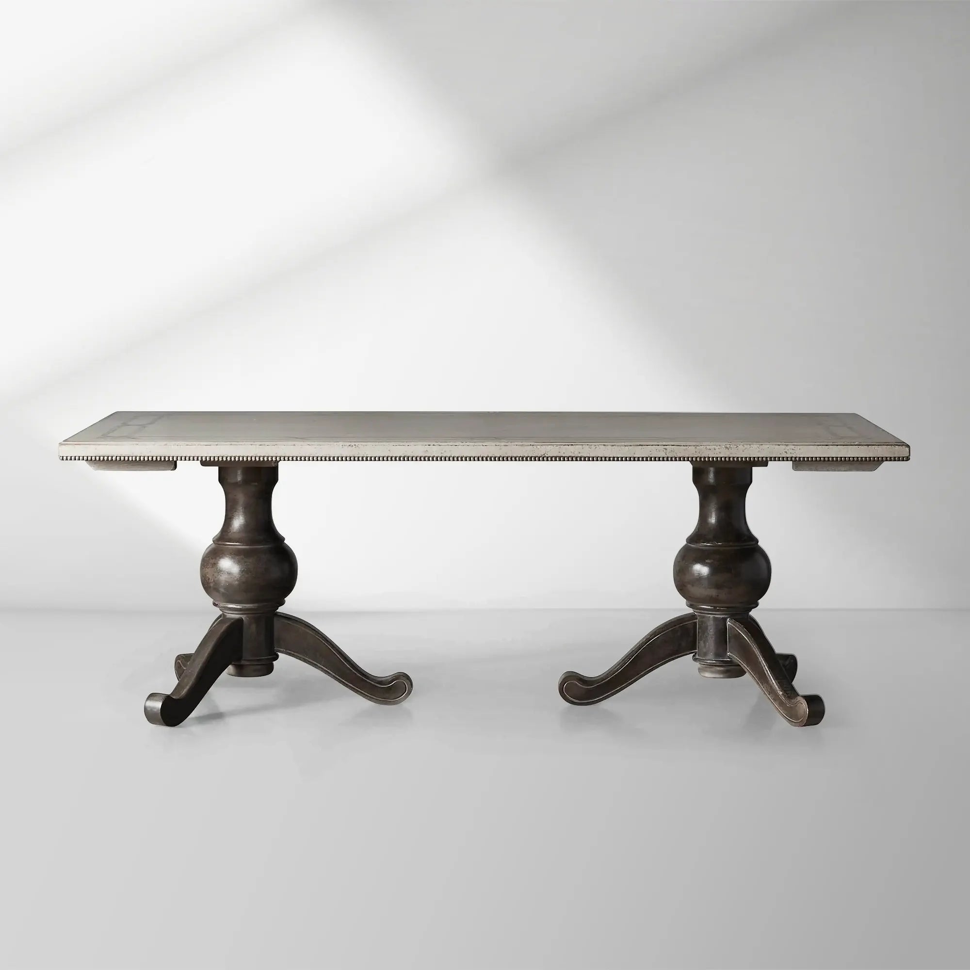 Girardi Bell'Arte Hand-Painted Dining Table Includes Two 20" Extensions