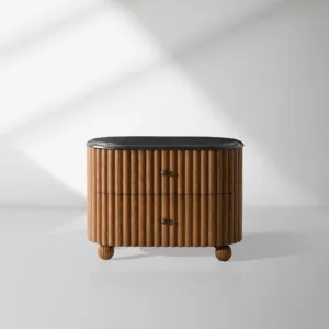 Black Marquina Marble Bedside Table Carlisley Bedroom Nightstands