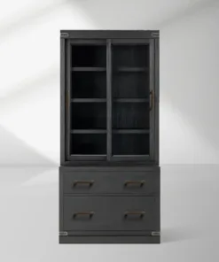 Tremont Solid Wood Modular Cabinet with Storage Cabinets Base