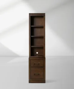 Tremont Wood Modular Bookcase Modern Offices Tall Storage Cabinets