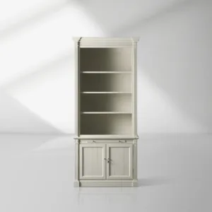 Athens Old-World Modular Solid Wood Bookcase