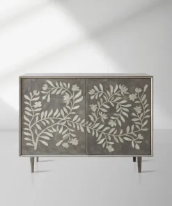 Divya Bone Inlay Hall Chest Sideboard