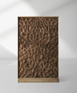 Condesa Hand-Carved Cabinet With 2 drawers