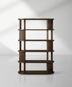 Paleta Solid Oak Wood Bookcase