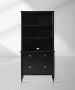 Lavenir French-Inspired Storage Hutch Modular Shelving & Cabinet