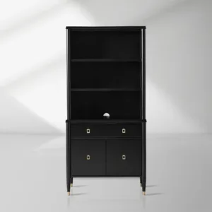 Lavenir French-Inspired Storage Hutch Modular Shelving & Cabinet