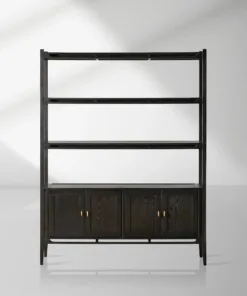 Brock Bookcase in Dark Twilight Finish