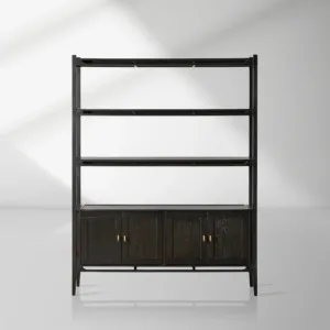 Brock Bookcase in Dark Twilight Finish