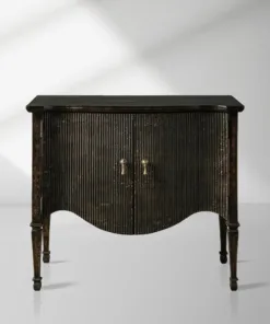 Conrad Hall Chest Cabinet Solid Birch Wood Sideboard