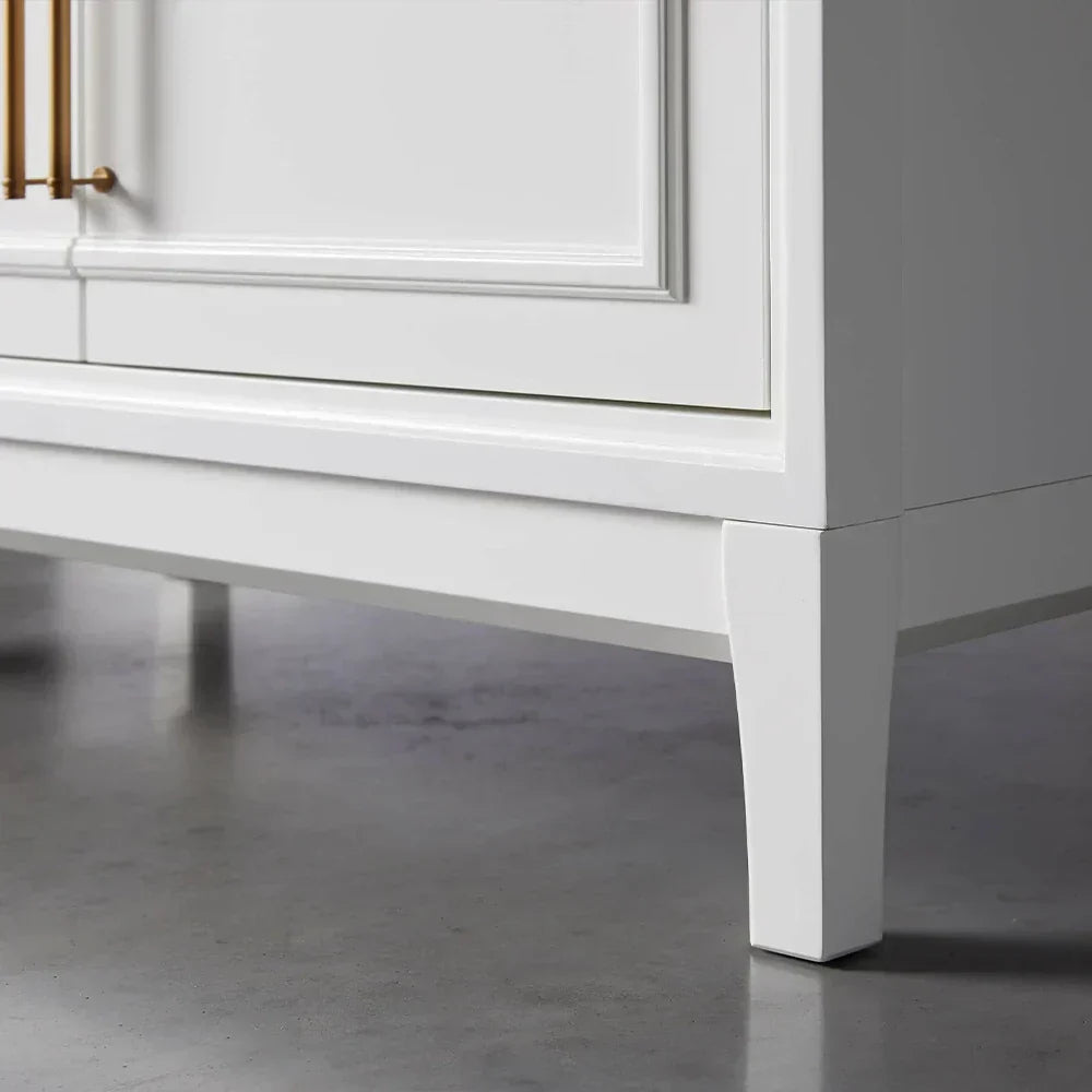 Rowan Modular Reeded Tall Display Cabinet With Glass Doors - Image 4