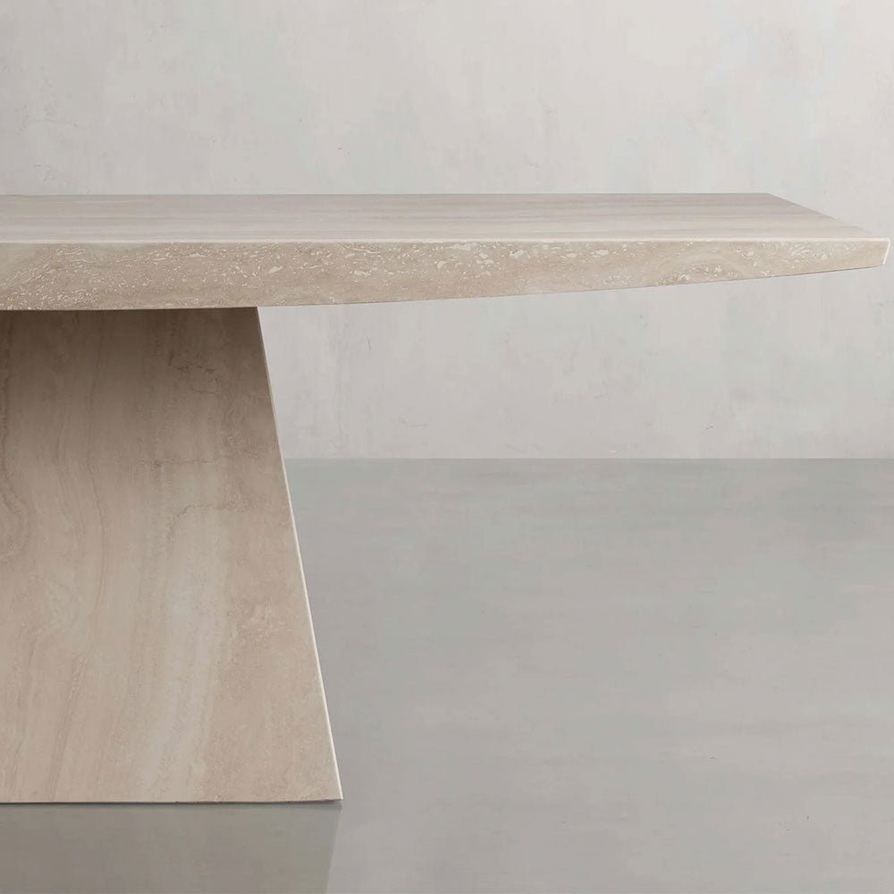 Ilaria Italian Travertine Dining Table - Image 4