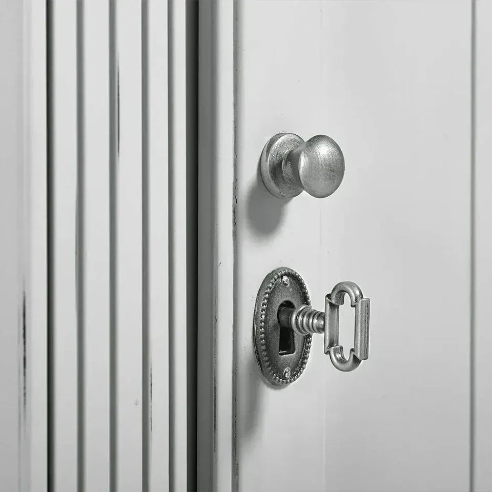 Athens Modular Large Display Cabinet With Glass Doors & Adjustable Shelves - Image 6