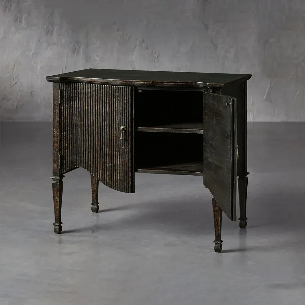 Conrad Hall Chest Cabinet Solid Birch Wood Sideboard - Image 2