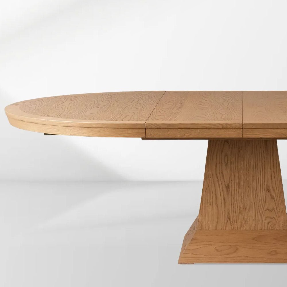 Leighton Round Extension Dining Table with Leaves - Image 16