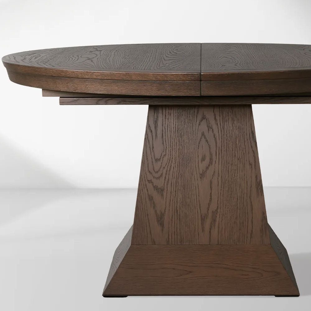 Leighton Round Extension Dining Table with Leaves - Image 11