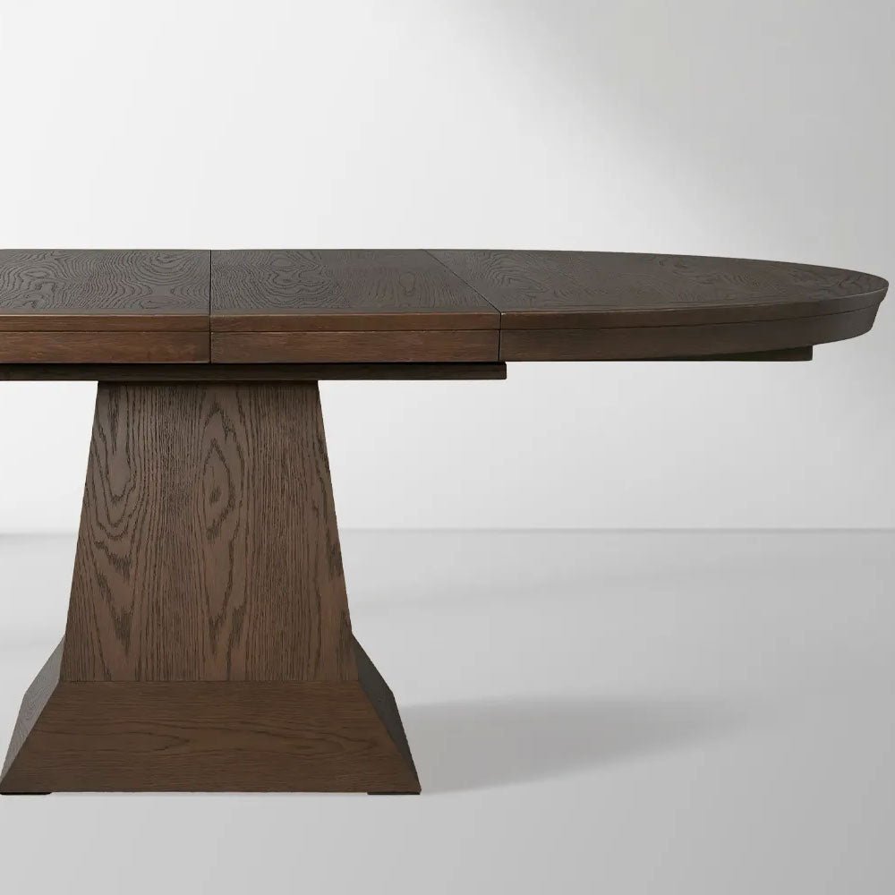 Leighton Round Extension Dining Table with Leaves - Image 12