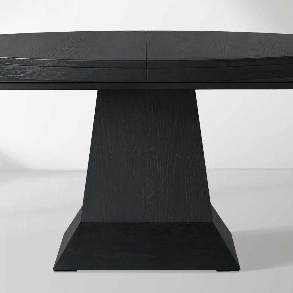 Leighton Round Extension Dining Table with Leaves - Image 7