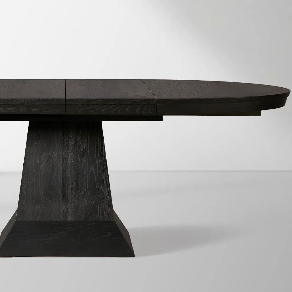 Leighton Round Extension Dining Table with Leaves - Image 8